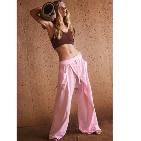 Free People Pants - Free People Movement Hot Shot Sport Pant Size Small Pink Harem